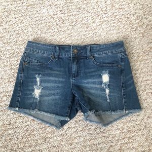O’Neill Cut Off Jean Shorts Size 7